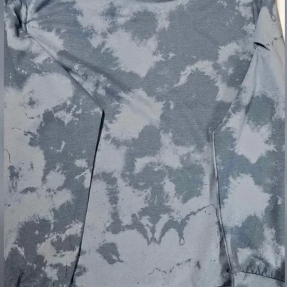 NASA Hoodie Mens XXL Blue Camo Graphic Fashion Streetwear Unique Sweathshirt NEW - Picture 4 of 8